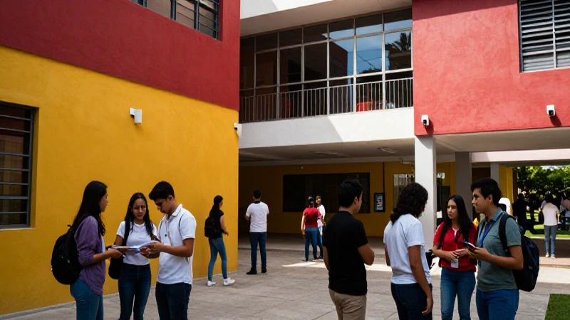 Vida universitaria mexicana vibrante y exitosa