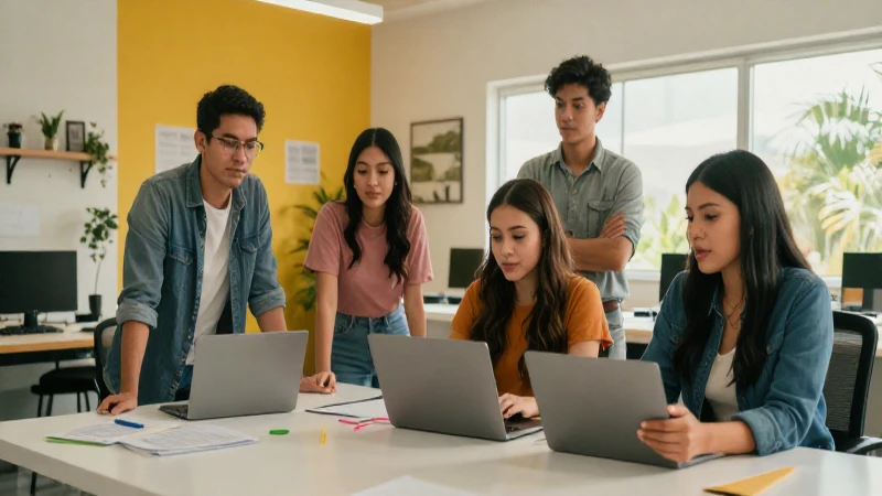 Jóvenes emprendedores mexicanos, taller innovador y vibrante