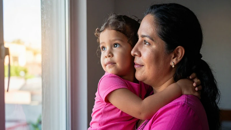 Madre mexicana abraza su futuro brillante