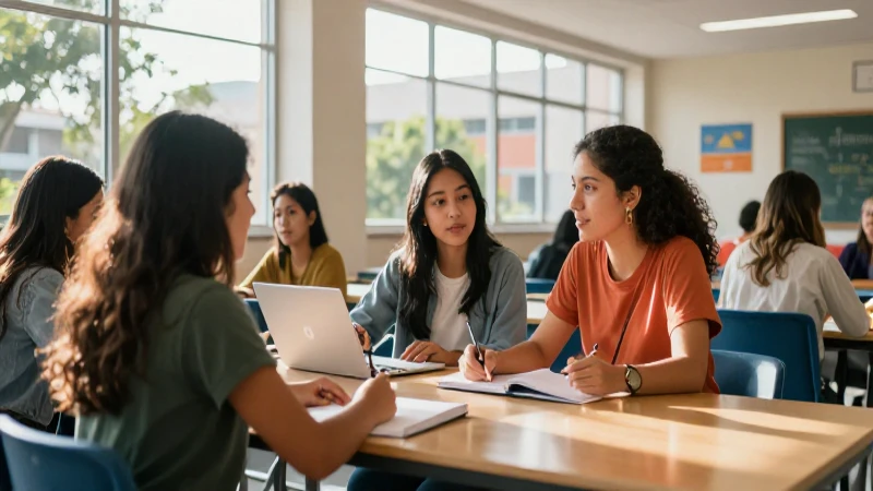 Jóvenes mexicanos colaboran en campus moderno