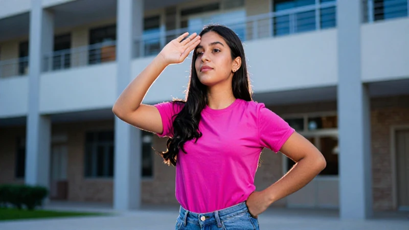Estudiante mexicano universitario vibrante y dinámico