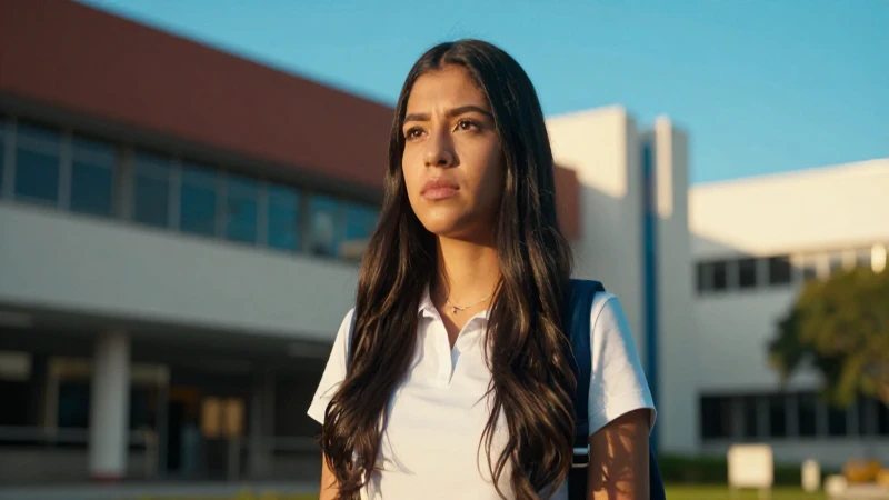 Retrato de estudiante mexicano con futuro prometedor