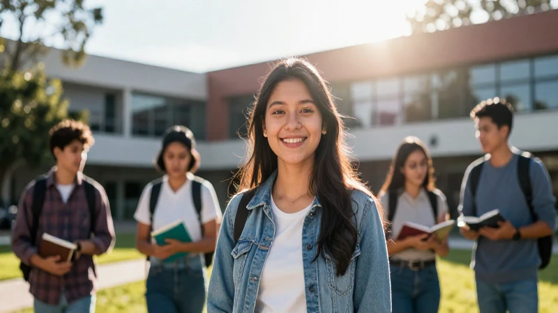 Estudiante universitario mexicano con logros académicos