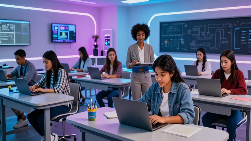 Estudiantes mexicanos en proyecto tecnológico futurista