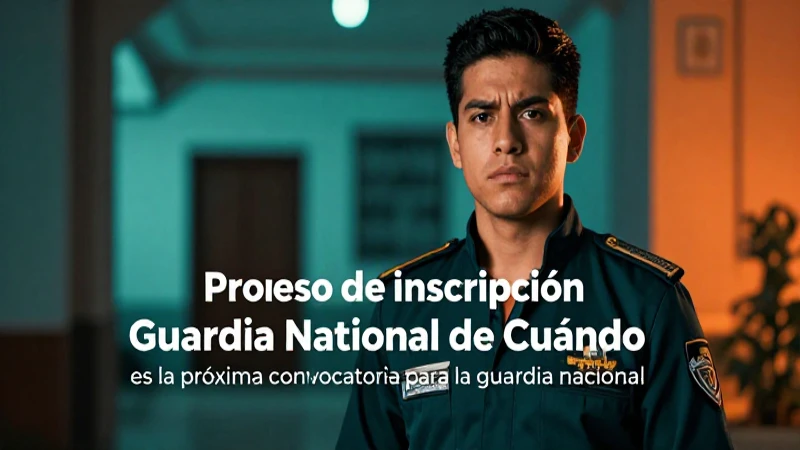 Joven mexicano listo para inscribirse en la Guardia Nacional