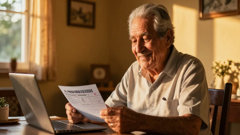 Pago y registro para adultos mayores