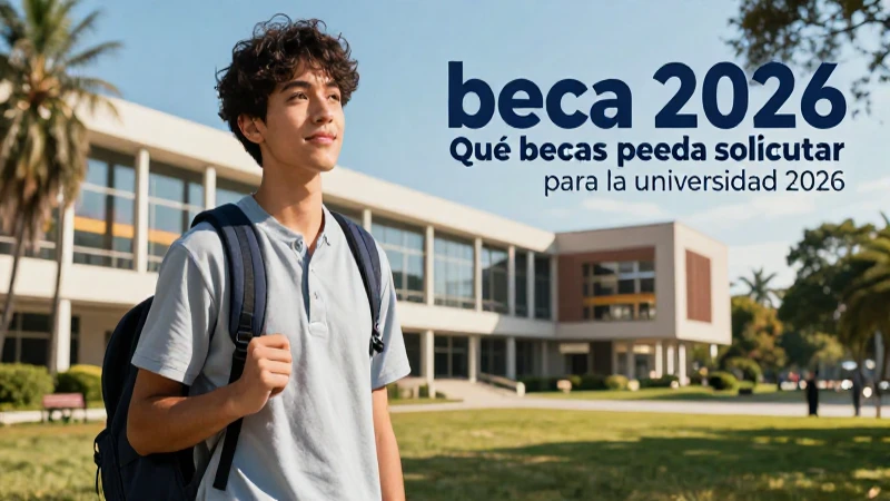 Solicita becas universitarias para el 2026