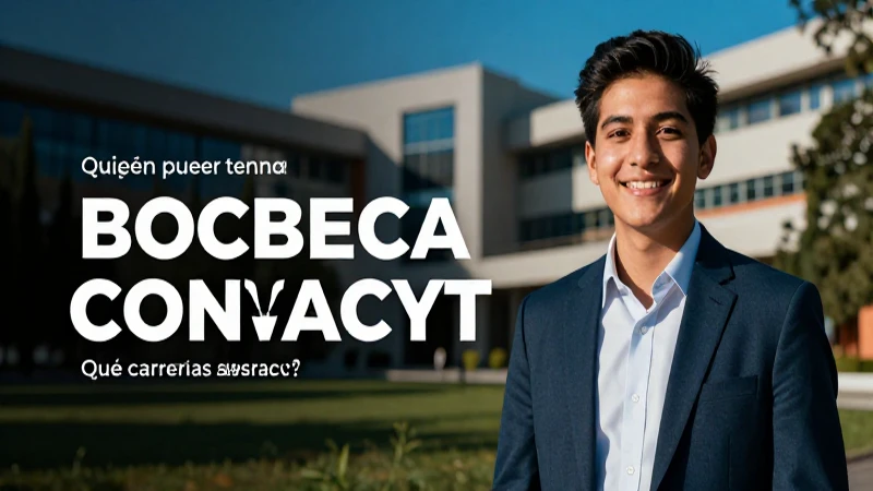 Información sobre becas Conacyt