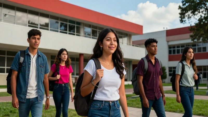 Estudiantes mexicanos logran el éxito universitario