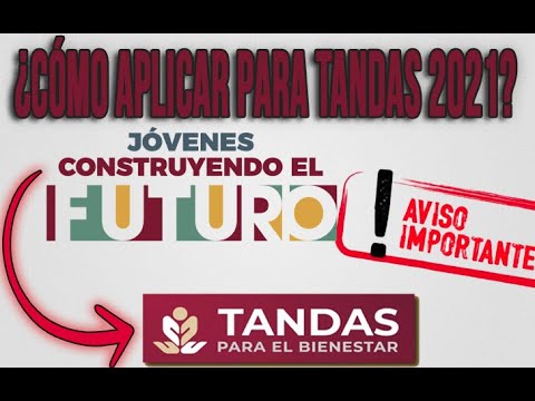 Qué es la tanda de Jóvenes Construyendo el Futuro