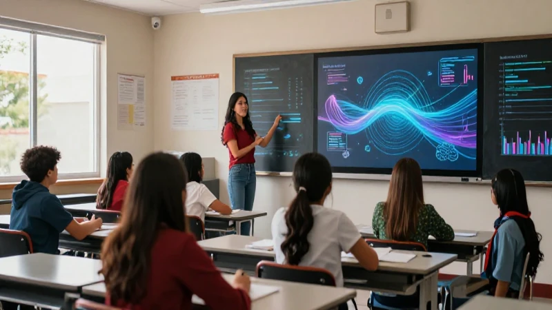 Estudiantes mexicanos modernos avanzan digitalmente