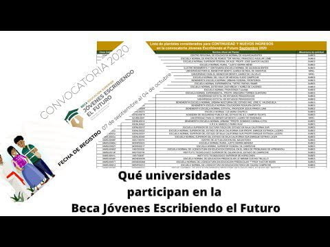 Qué escuelas participan en subes