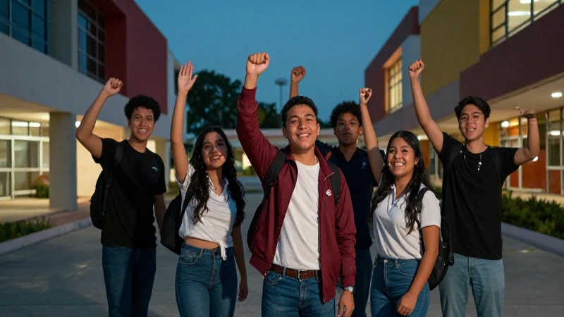 Alumnos mexicanos logran éxito educativo