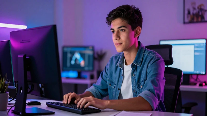 Joven mexicano logra progreso educativo