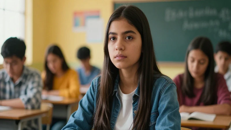 Qué pasa si no te evalua el tutor de jóvenes construyendo el futuro 9 Joven mexicana estudiantil con iluminación dramática