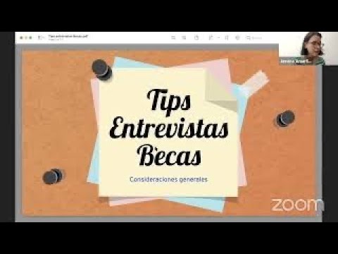que responder en una entrevista para una beca