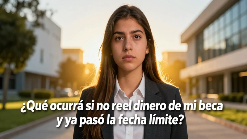 Pasada la fecha, la beca caduca