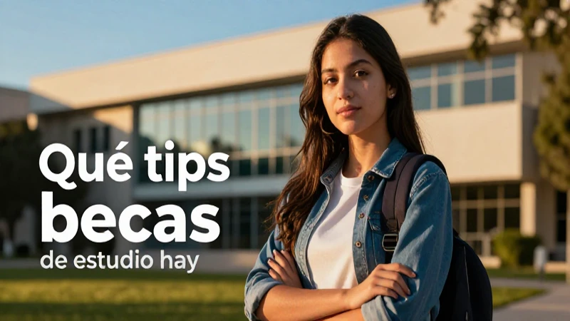 Tipos y montos de becas de estudio