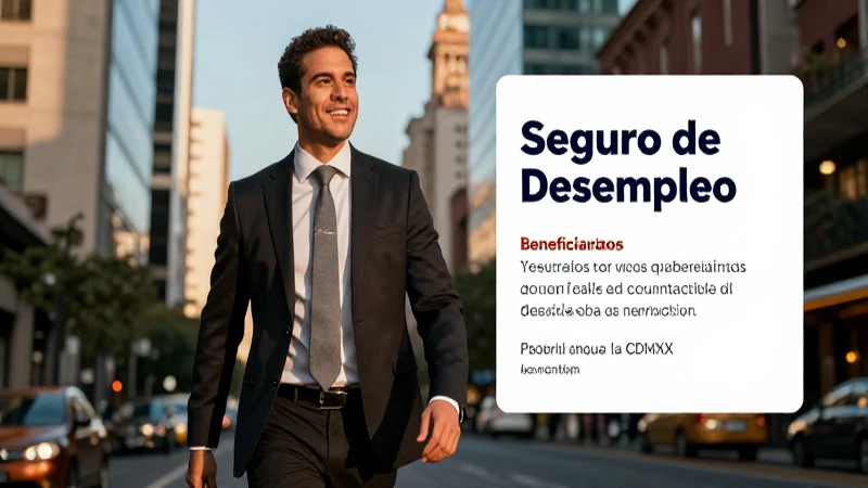 Beneficiarios del seguro de desempleo en la CDMX