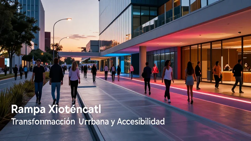 Rampa Xicoténcatl: accesibilidad y futuro urbano