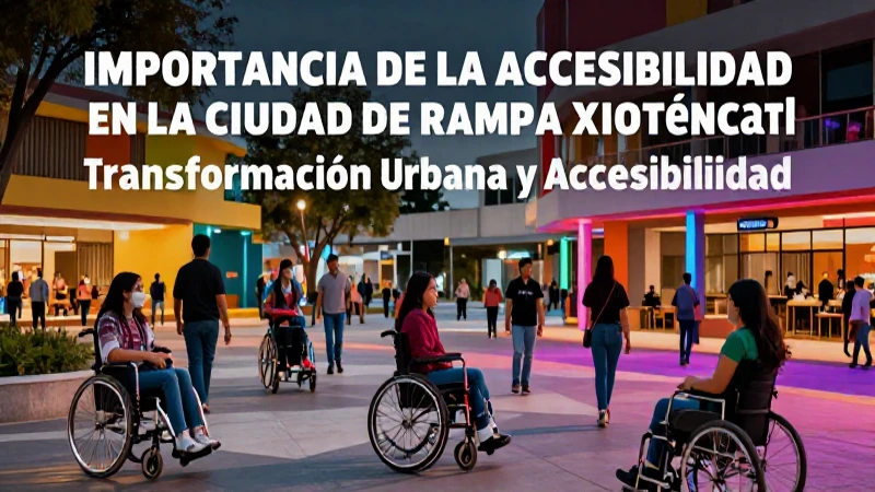 La accesibilidad moderniza Rampa Xicoténcatl