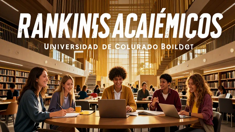 Imagen épica de los rankings de Colorado Boulder