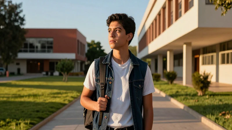 Joven mexicano enfrenta retos en universidad privada