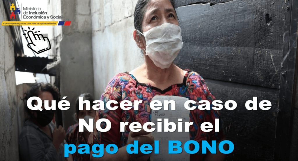 Razones posibles para no recibir los bonos y qué hacer al respecto