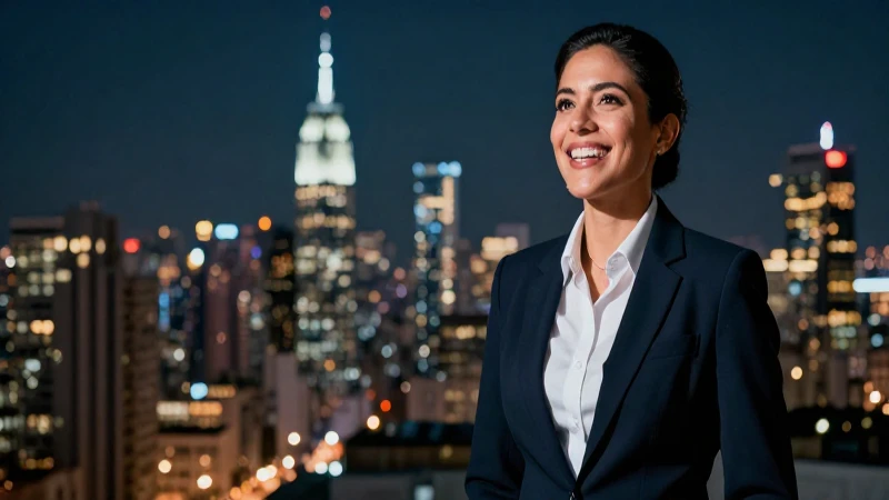 Joven profesional mexicano con aspiraciones hacia Nueva York
