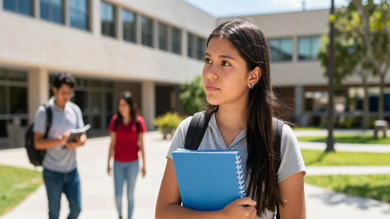 Estudiante mexicano, futuro y éxito académico