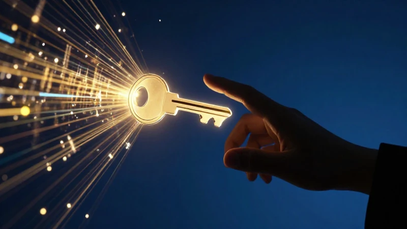 Silueta busca clave digital vibrante