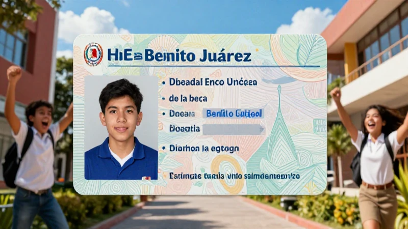 Recuperar la cédula de la beca Benito Juárez