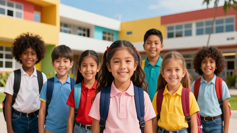 Cómo puedo recuperar una boleta de calificaciones de primaria 67 Niños mexicanos sonriendo en escuela moderna