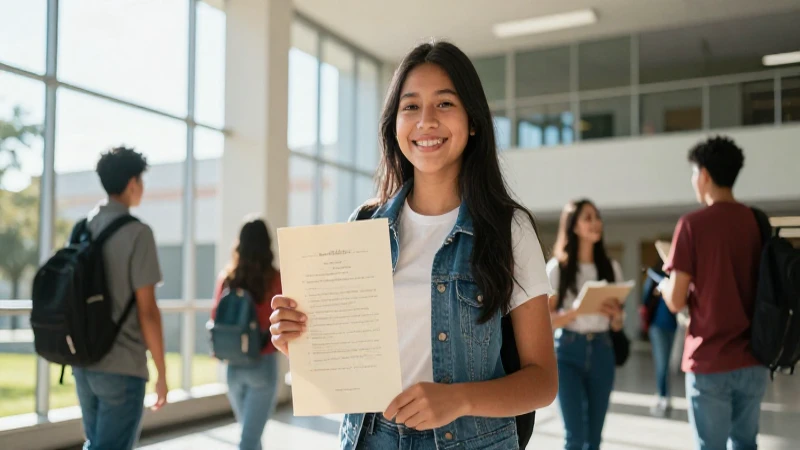 Estudiante mexicano celebra logro con diploma