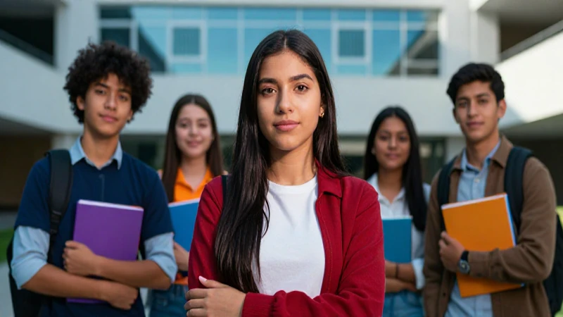 Joven estudiante mexicano triunfa en moderno campus universitario