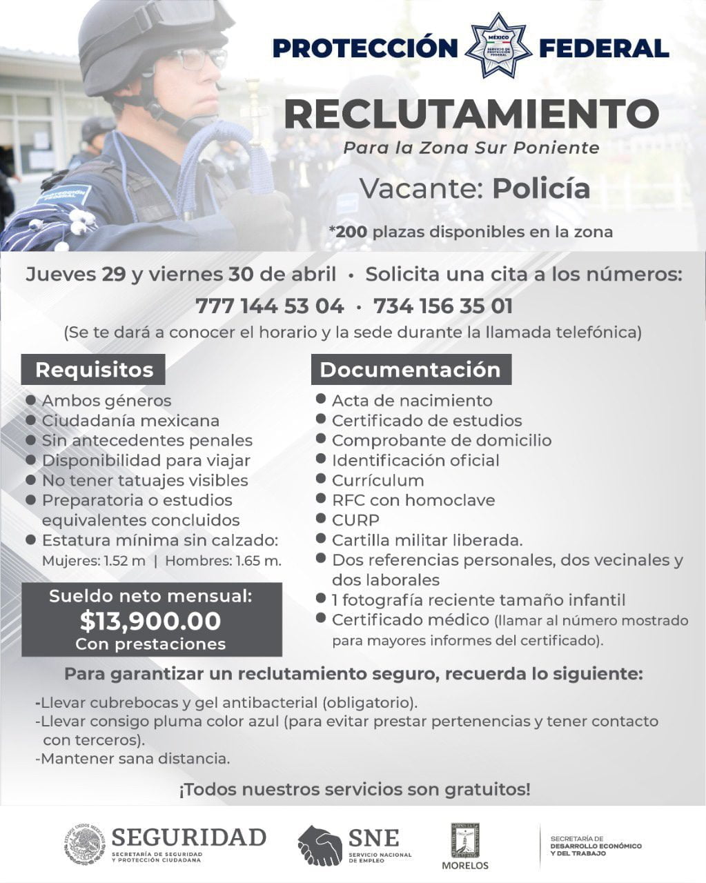 Recursos para encontrar vacantes en la policía estatal: dónde buscar información