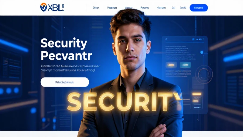 Joven profesional digital de seguridad