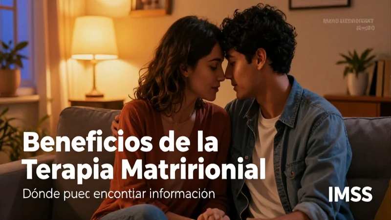 El IMSS ofrece ayuda matrimonial