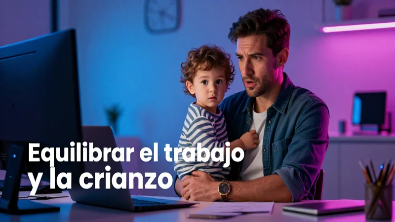Equilibrar trabajo y crianza requiere apoyo