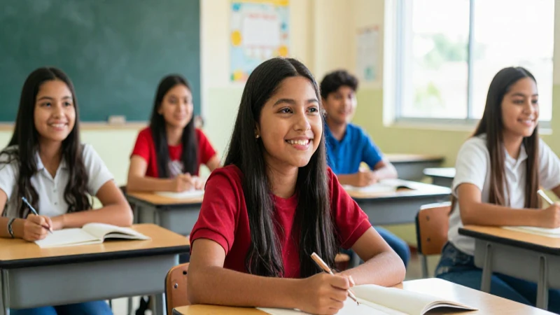 Estudiantes mexicanos son exitosos y vibrantes