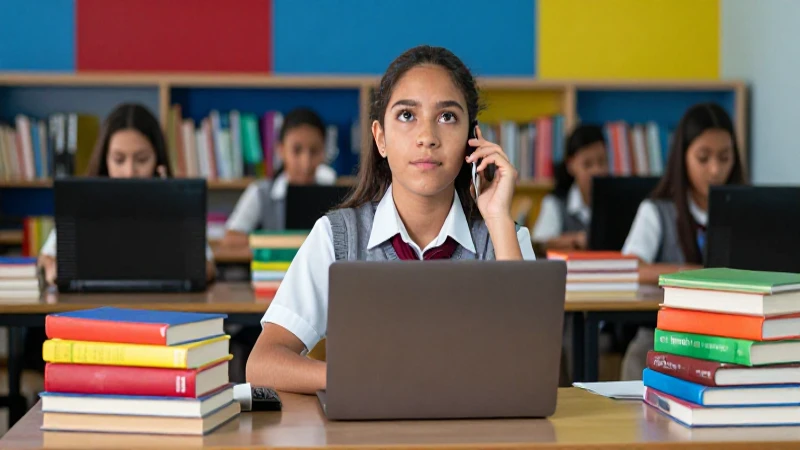 Estudiante mexicana persiguiendo su oportunidad educativa