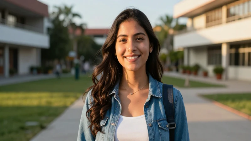Joven estudiante mexicano triunfa con optimismo