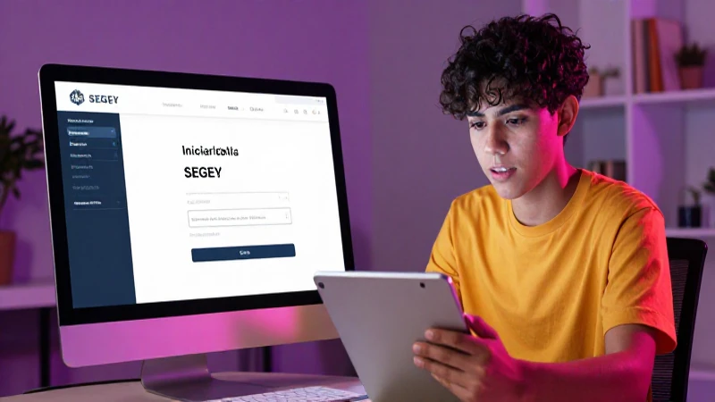 Acceder al registro de asistencia SEGEY