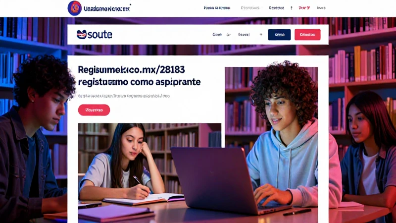 Regístrate como aspirante en Sige UNADM