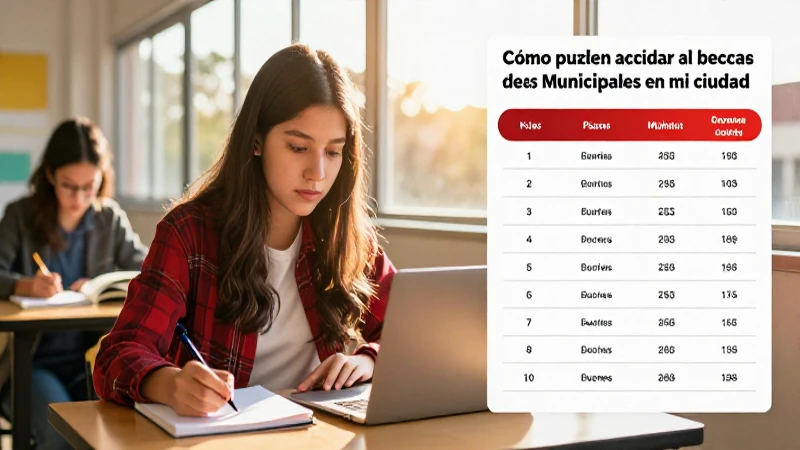 Acceso a becas y logro académico estudiantil