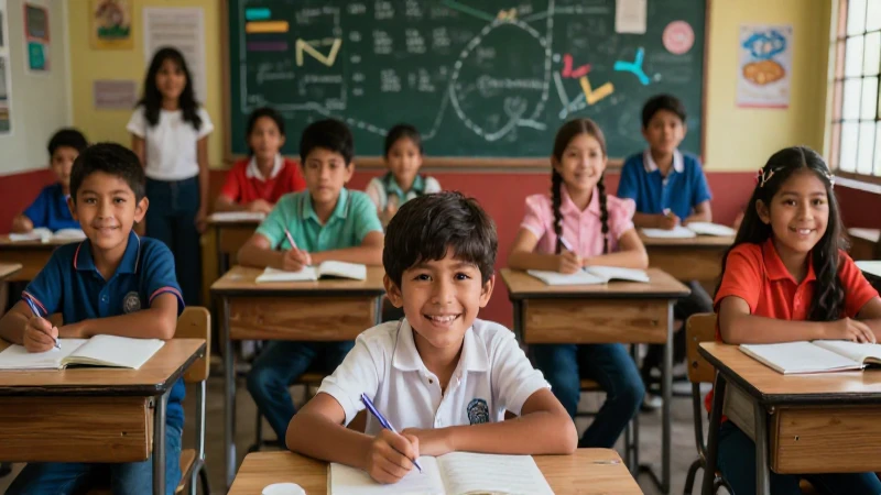 Oportunidades educativas para niños mexicanos