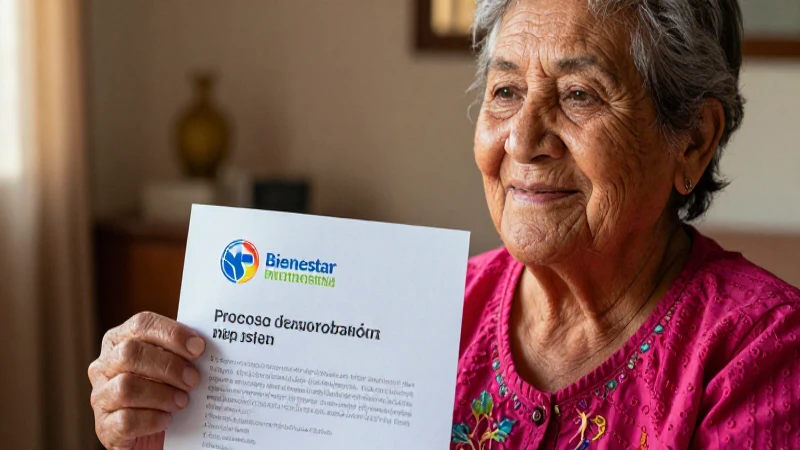 Registro de pensión en Hermosillo Bienestar
