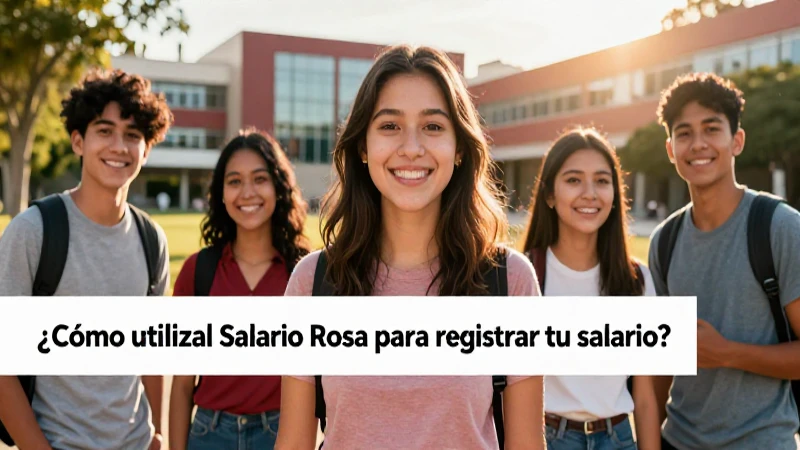 Usa Broxel Salario Rosa para registrar tu salario