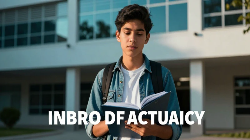 Joven mexicano estudia en campus moderno y vibrante