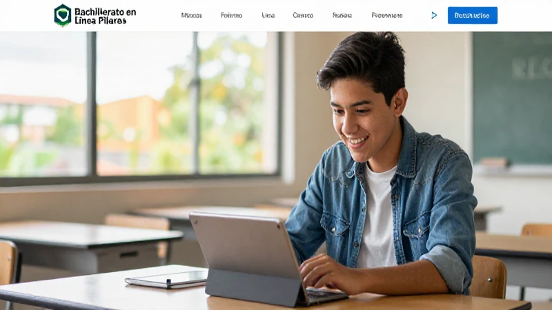 Regístrate en Bachillerato en Línea Pilares hoy